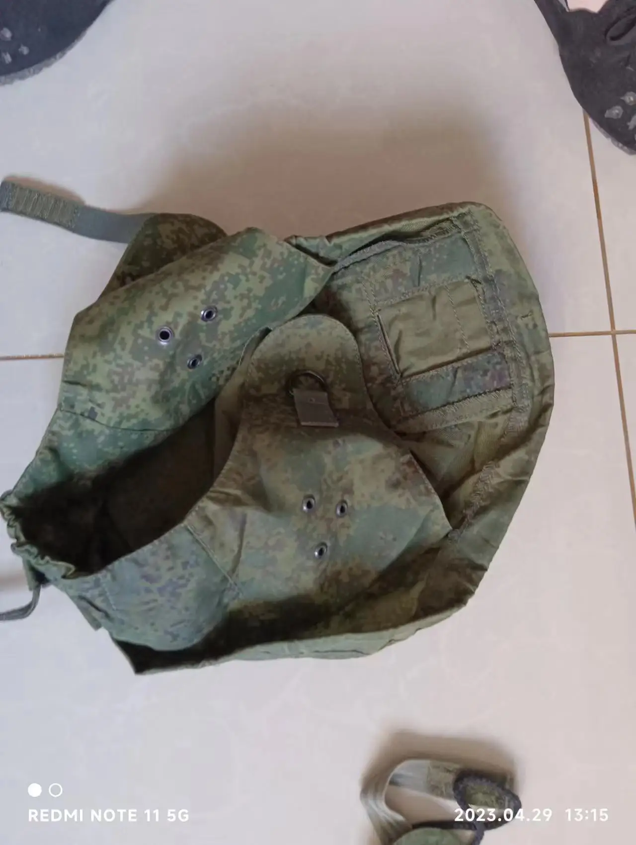 Cubierta de casco de camuflaje ruso original 6B47, EMR ruso - imagen 4