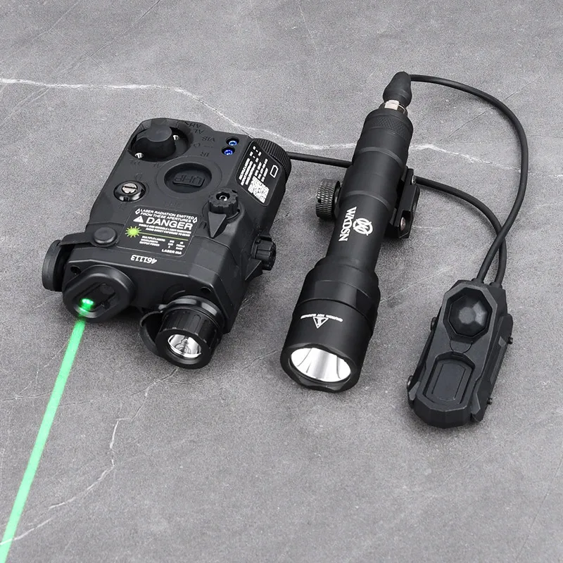 Wadsn PEQ15 IR Luz de relleno láser M600U linterna Set rojo verde azul punto PEQ-15 M600C Scout luz UNAxon interruptor Dual MLok Keymod - imagen 3