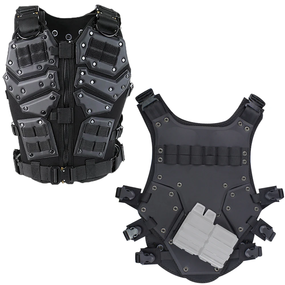Chaleco táctico TF3, armadura corporal Airsoft, chaleco de caza MOLLE, portador de placa, armaduras protectoras multiusos para ciclismo y motocicleta al aire libre