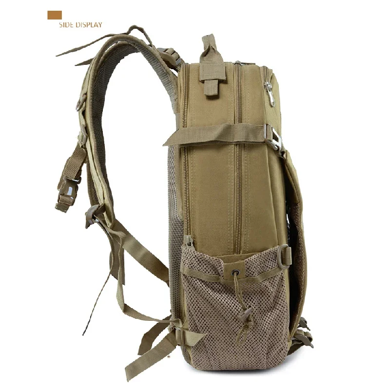 Mochila táctica de caza militar Molle, equipo de combate militar, impermeable al aire libre, montañismo, Camping, bolsa de viaje deportiva - imagen 5