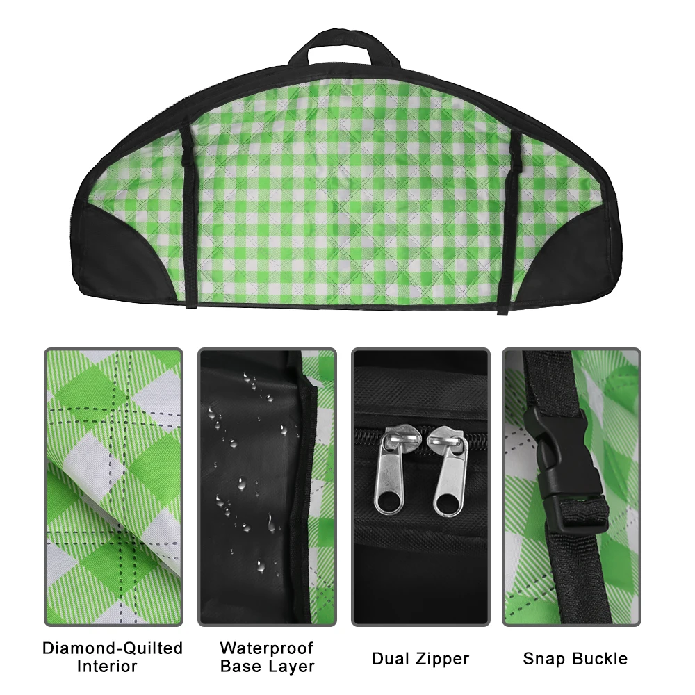 Bolsa de arco compuesto, bolso de transporte de arco portátil, bolsa de tiro con arco y flecha para tiro de caza - imagen 4