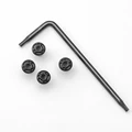 4pcs Black with tool