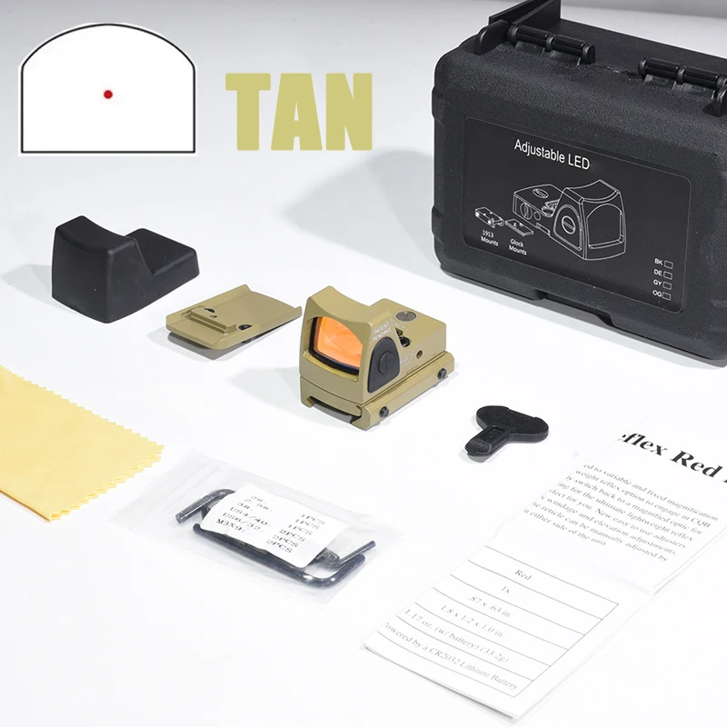 R-R-TAN-Red Dot