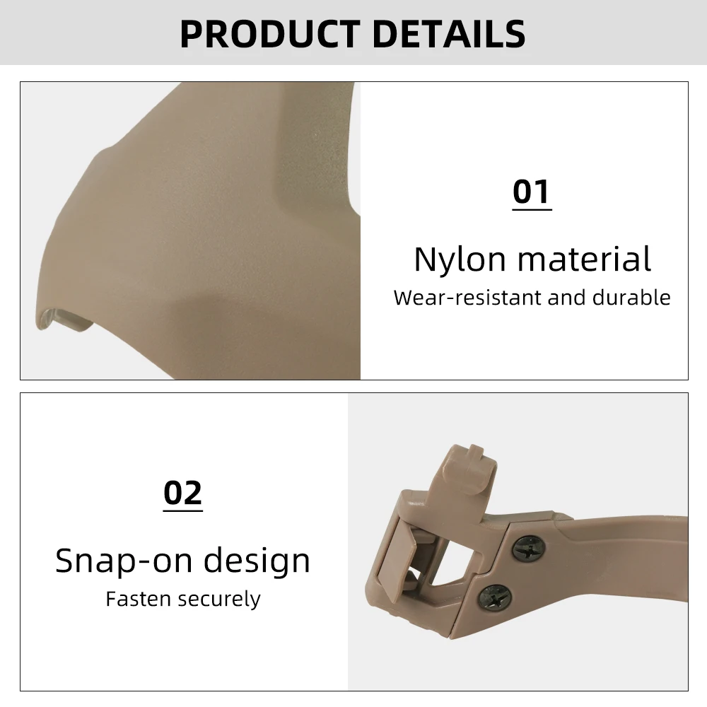 BOOIU Mascarilla táctica plegable a prueba de viento a prueba de polvo para adiestramiento al aire libre Juegos de Paintball CS Airsoft realistas - imagen 4