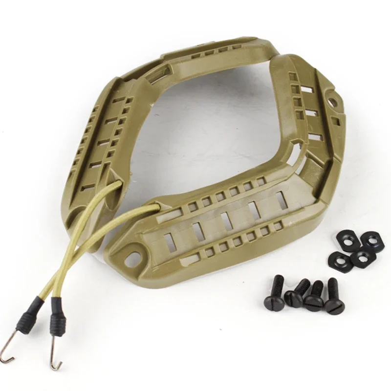 Rieles laterales para casco táctico, accesorios para casco táctico, rieles adaptables para caza y Paintball, accesorios Molle tácticos - imagen 4