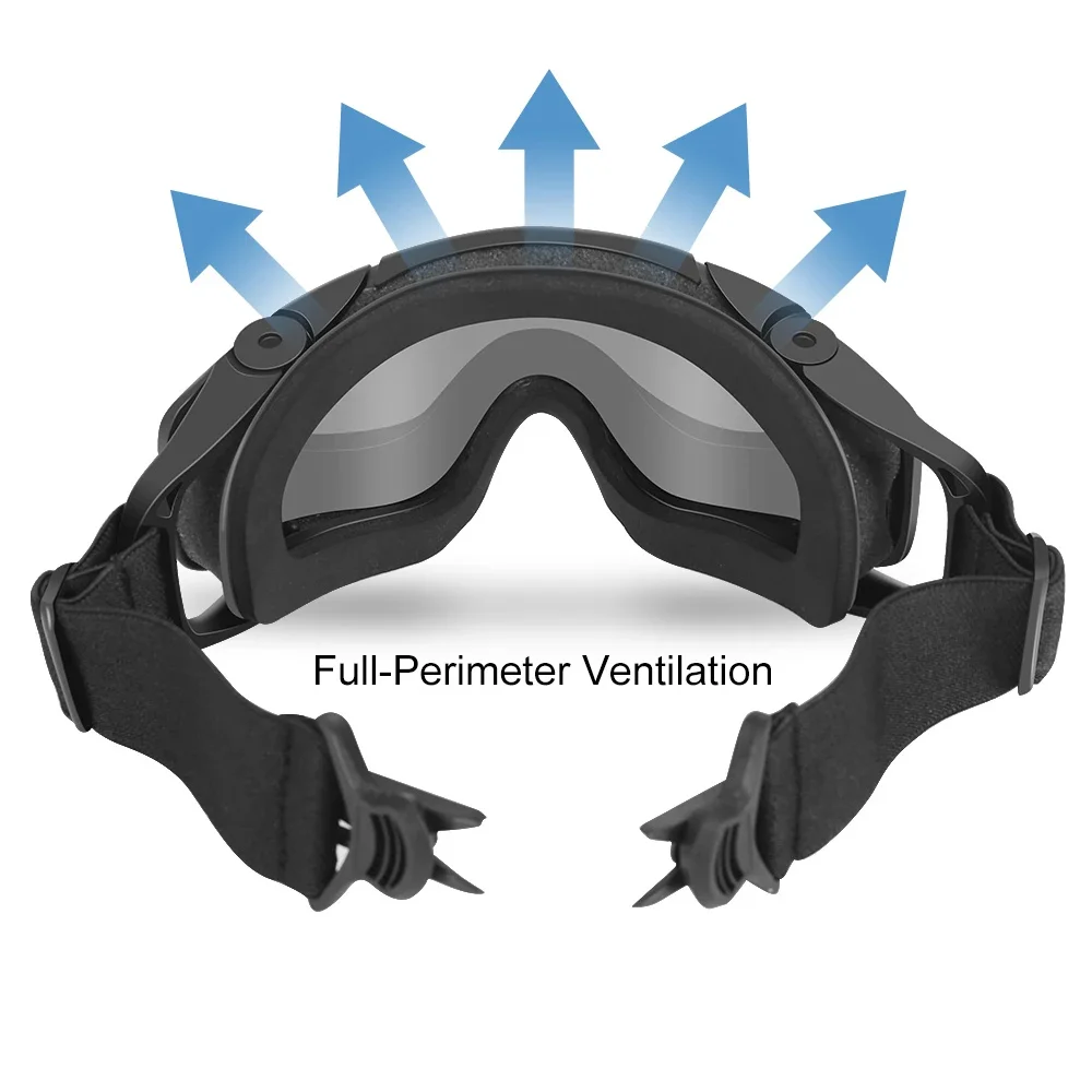 Gafas tácticas FMA, gafas de Paintball Airsoft, gafas de sol de tiro para casco, gafas de protección ocular de Paintball - imagen 2