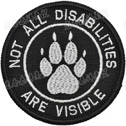 Parche táctico K9 resistente con gancho para chaleco perro servicio