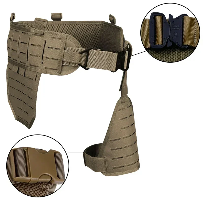 ERQYGRA faja de cintura táctica cinturón de liberación rápida juego de guerra al aire libre accesorios deportivos Airsoft tiro Paintball Accesorios - imagen 3
