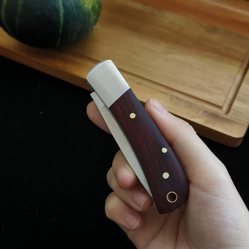 Pelador portátil plegable de madera para frutas y verduras exteriores - imagen 4