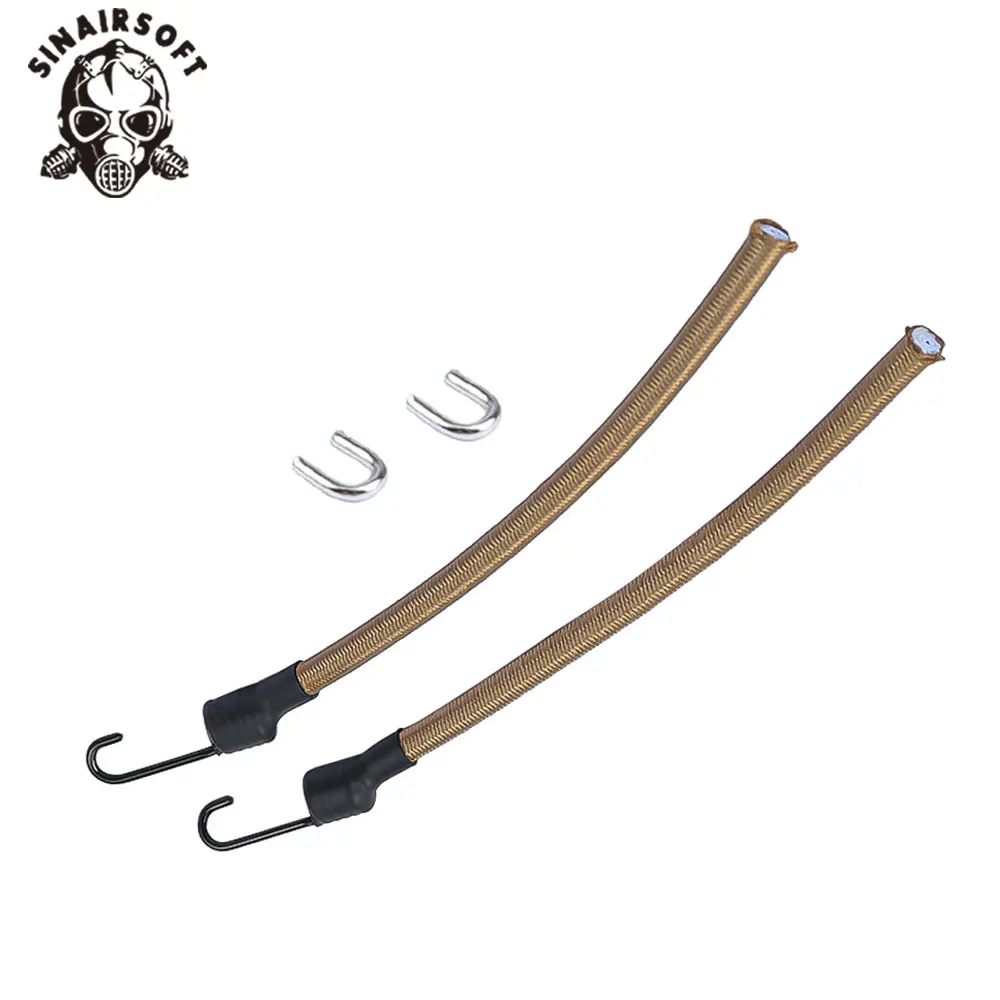 SINAIRSOFT-riel guía para casco, cuerda de nailon de seguridad, táctico rápido, accesorios para cascos, Juego de 2 piezas - imagen 3