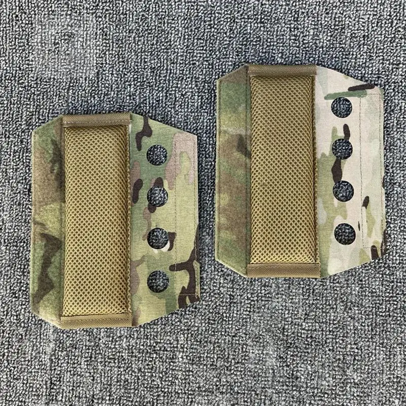 Funda acolchada con correa estilo Ferro, hombreras tácticas para portador de placa táctica, 2 uds. - imagen 5