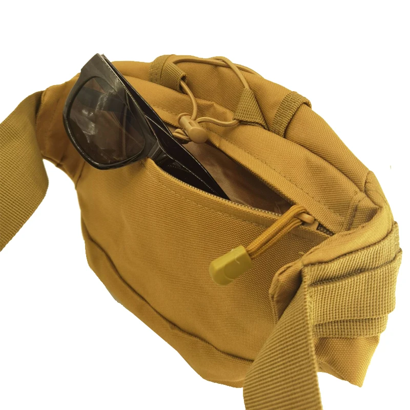 Riñonera para hombre de nailon para senderismo, bolsillo para teléfono, deporte al aire libre, Molle, caza, escalada, Camping, cinturón - imagen 3