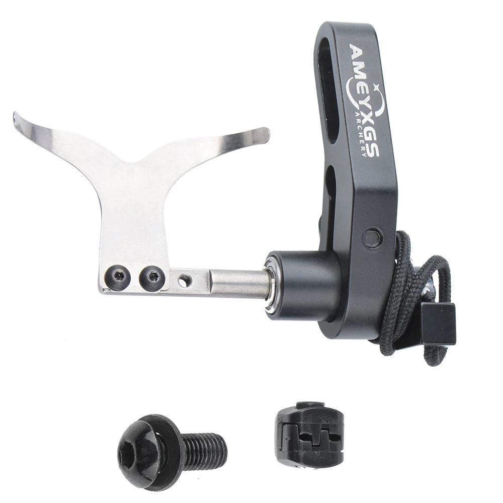 Soporte de flecha para tiro con arco, lata de Metal CNC para disparar bolas de acero de alta velocidad para mano derecha, arco compuesto, flecha, caza, 1 ud. - imagen 3