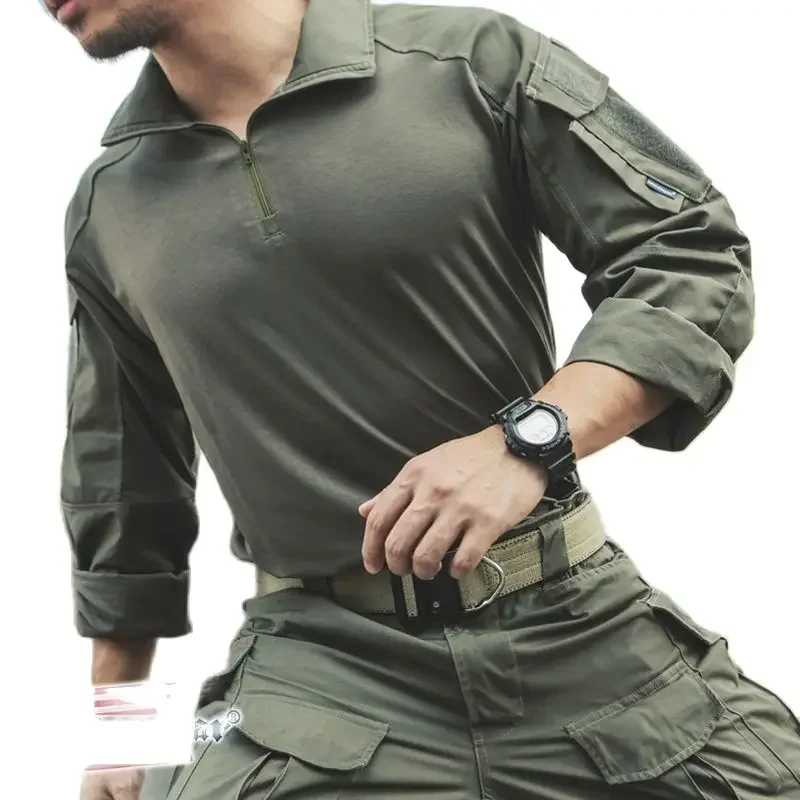 Camisetas tácticas GEN3 para exteriores, ropa para hombre, camiseta de camuflaje, camisetas militares, ropa de caza del ejército de combate, camisetas resistentes al desgaste de entrenamiento - imagen 5