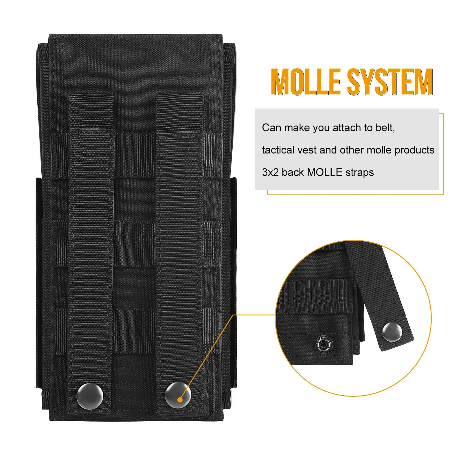 Porta cartuchos táctico MOLLE para escopeta, bolsa cinturón - imagen 3