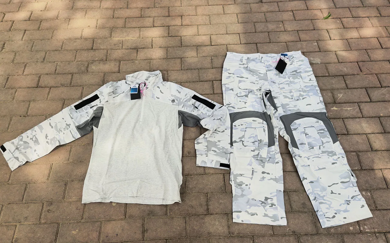 G3 pantalones tácticos camuflaje nieve multifuncionales para exterior - imagen 4