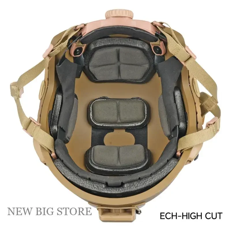 USMC nuevo casco protector de combate ECH fibra de vidrio/ABS versión de acción casco de paintball de caza MICH2001 - imagen 5