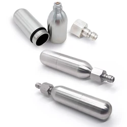 Nuevo diseño de cápsulas de café, válvula sellada optimizada, kit de cartucho recargable con adaptador para máquina de café artesanal, refresco carbonatado