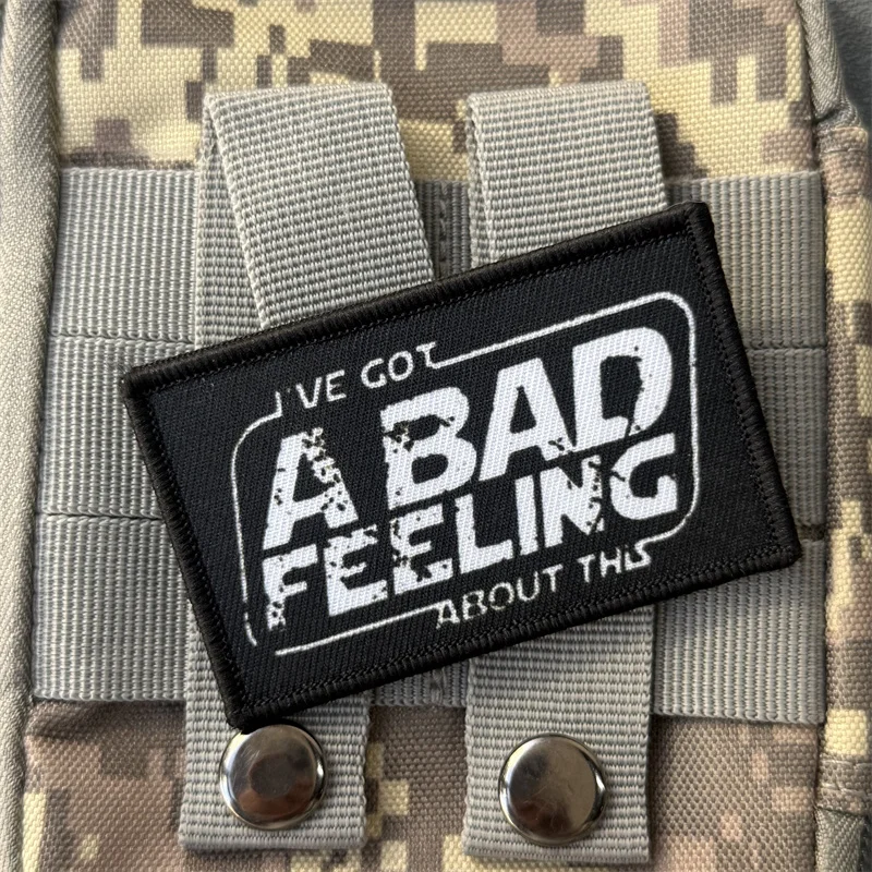 Parche táctico con estampado de moral militar, insignia con gancho y bucle, mochila, ropa, accesorios decorativos, pegatina, brazalete - imagen 4