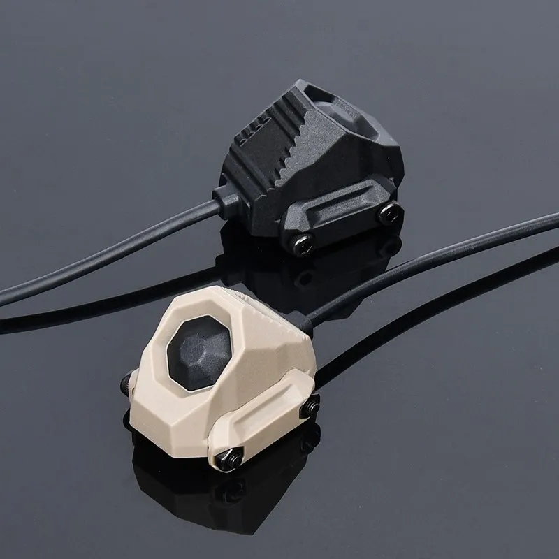 WADSN-botón táctico AXON SL, interruptor de presión compatible con M300, M600, linterna, PEQ, DBAL, láser, accesorios de caza, Airsoft Scout - imagen 3