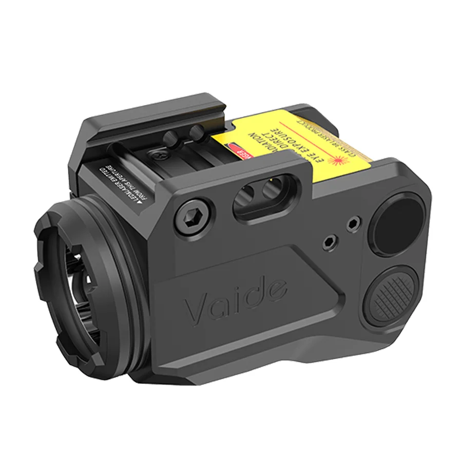 Vector Optics-luz de pistola táctica, raspador de Vaide, linterna láser roja compacta, Combo de 500 lúmenes, linterna LED - imagen 4