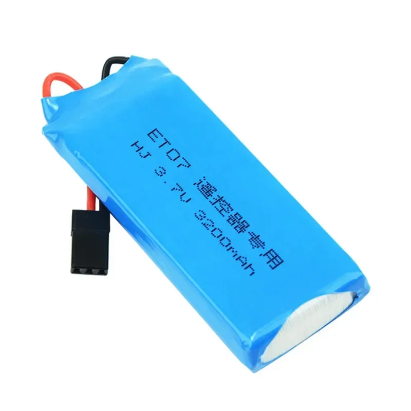 Batería Lipo para transmisor 1S 3,7 V 3200mAh 8C para WFLY ET07 X4 WFLY T7 T6II RC Radio Control remoto, piezas de repuesto - imagen 2