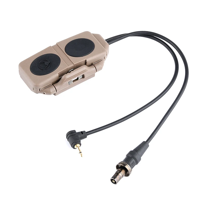 WADSN-linterna táctica Sf de doble Control, interruptor de Control de cable de cola de rata, PEQ-15/WMX200/M3XM600 - imagen 5