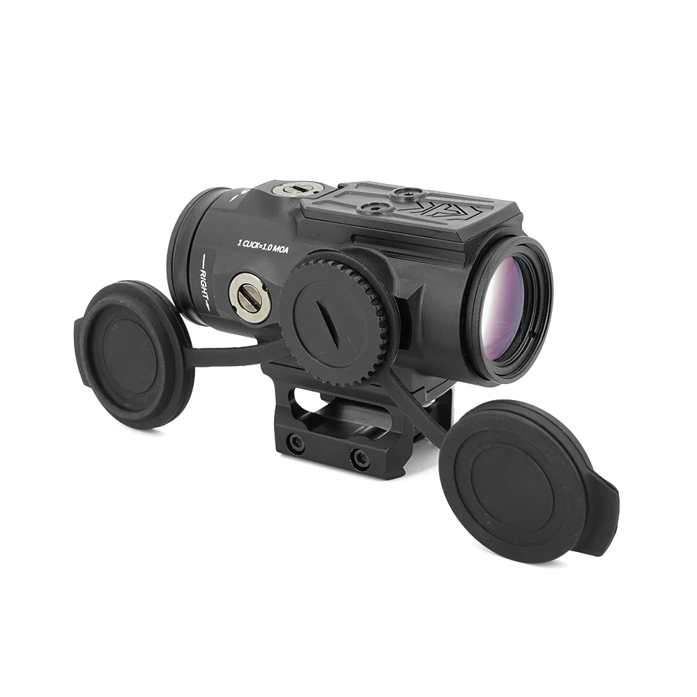 Objetivo táctico HD GEN II 5X, retícula de prisma de 5,56 AR-BDC4, lente FMC totalmente multicapa para Airsoft con máscara completa - imagen 3