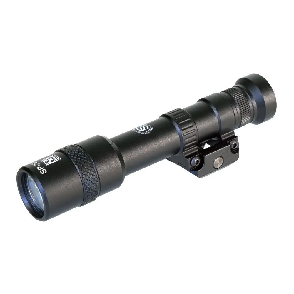 Linterna táctica SP100/SP200 Ultra 1000 lm luz de explorador 11300 vela aluminio impermeable IPX7 para caza Airsoft - imagen 5