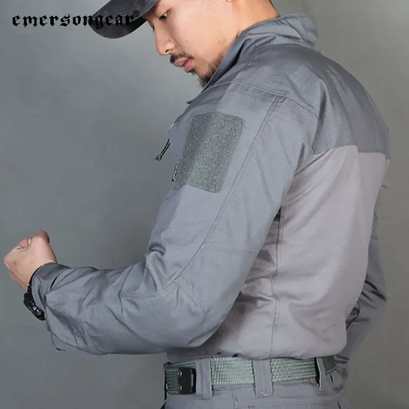 EMERSONGEAR-Camiseta de asalto táctica para hombre, camiseta ligera de combate, tácticas, caza, senderismo, camisetas de manga larga, entrenamiento, deporte al aire libre - imagen 3