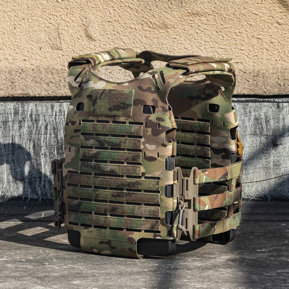 Chaleco táctico ligero multicapa con liberación magnética rápida - imagen 3