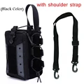 black with strap