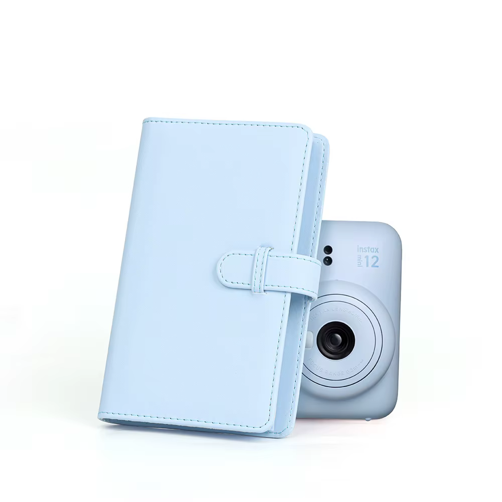 Fujifilm Instax Mini 12 álbum fotos portátil colección verde rosa - imagen 3