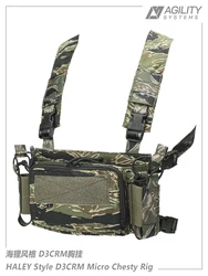 Beaver ALS Slim System Chaleco Táctico Tiger Camuflaje 500D Ripstop
