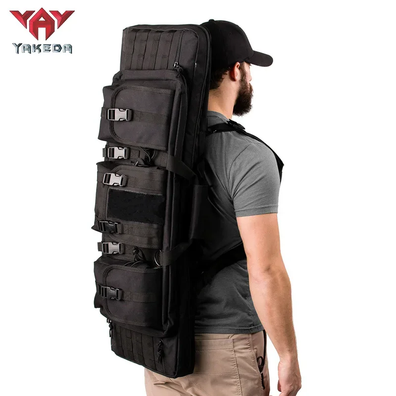 YAKEDA Bolsa táctica nailon para pistola rifle airsoft paintball Molle