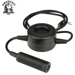 SINAIRSOFT Z Cable táctico y PTT TCI, accesorio para auriculares, adaptador de enchufe, versión estándar Z114