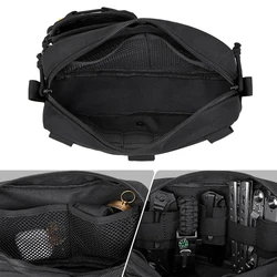 Riñonera táctica MOLLE para EDC y botiquín compacto
