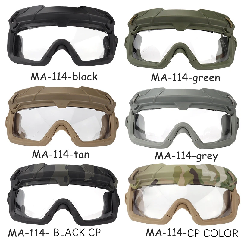 Gafas tácticas antivaho Airsoft y Paintball – Protección ocular resistente - imagen 5