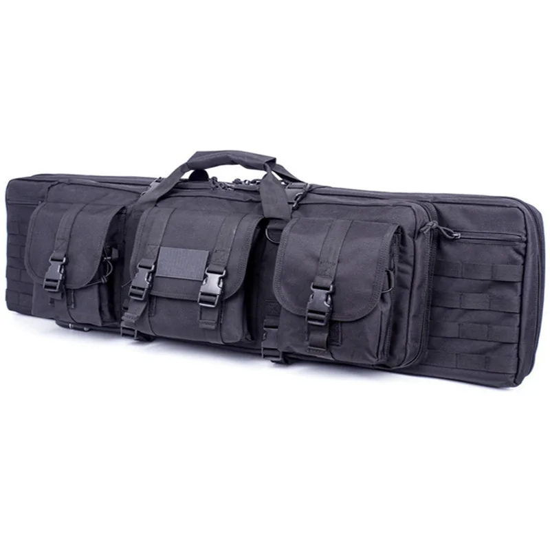 Estuche de transporte para Rifle de caza táctico de gran capacidad, bolsa de protección para pistola Airsoft, bolso de hombro para deportes al aire libre de 93cm, 118cm y 142cm - imagen 4
