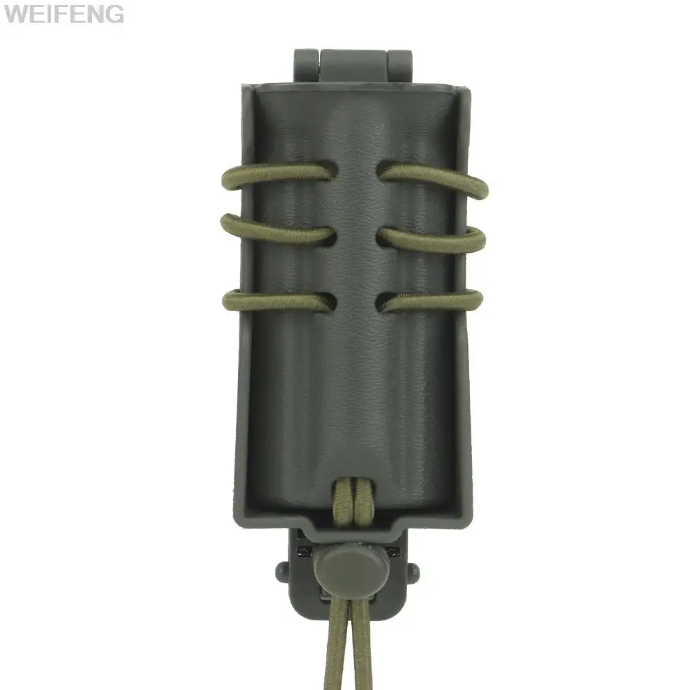 Funda táctica Molle de 9mm para pistola Mag, funda militar de tracción rápida única, Funda Universal para Glock, accesorios de caza - imagen 2