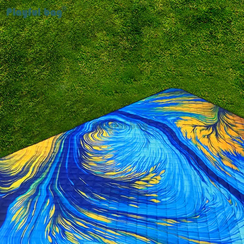 Estera de playa de verano impermeable, manta multifuncional para exteriores, manta de viaje, Picnic, AVA58 lavable a máquina, 140x200CM - imagen 3