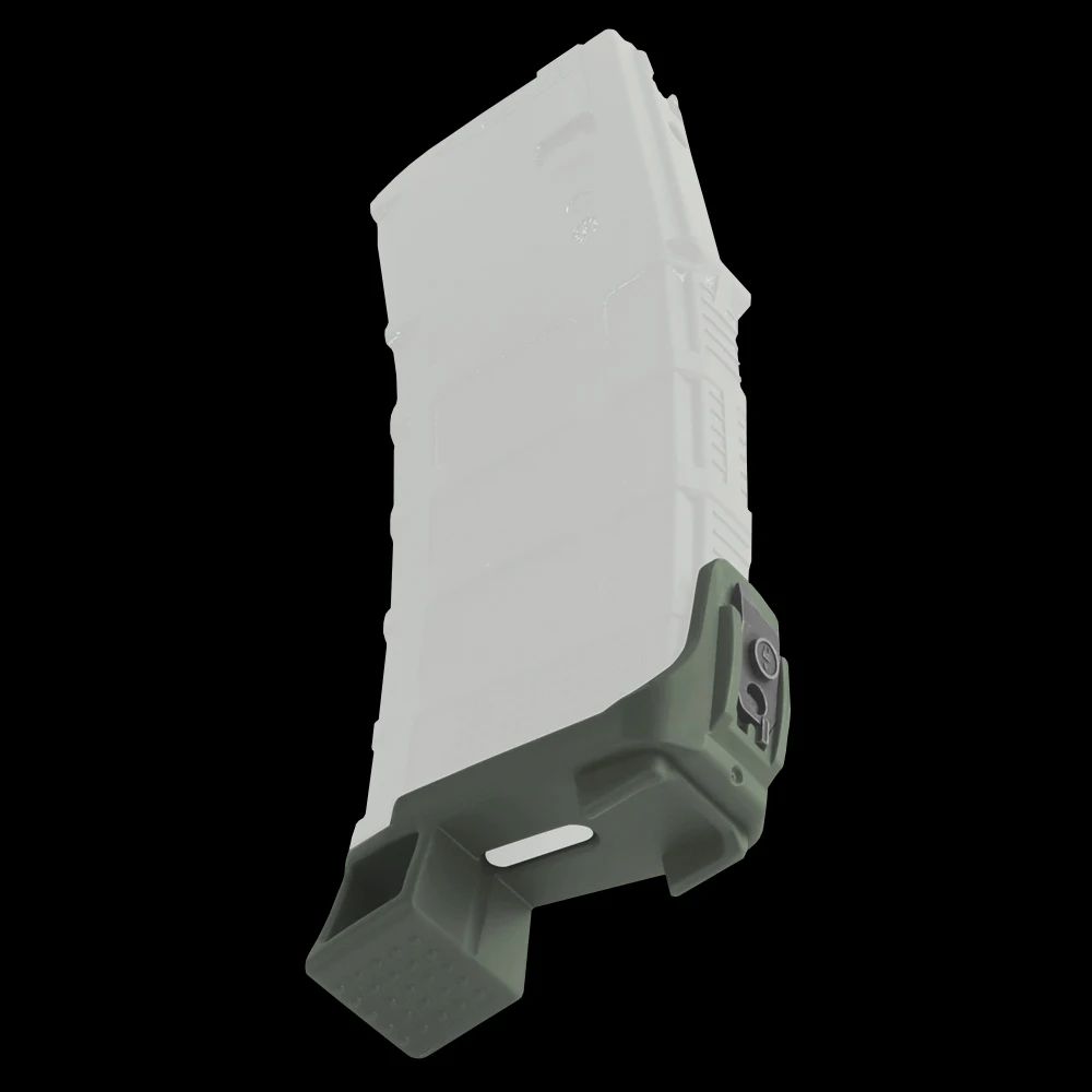 Base de soporte propensa GBB PMAG, tira rápida de la revista, equipo táctico de tiro de caza Airsoft con herramienta de ajuste de alcance PEQ - imagen 4