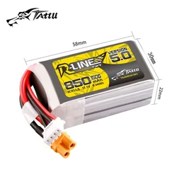Batería LiPo 3S 850mAh 150C para drone FPV y carreras