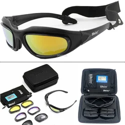 Daisy gafas de sol tácticas polarizadas UV400 para hombre Airsoft y caza