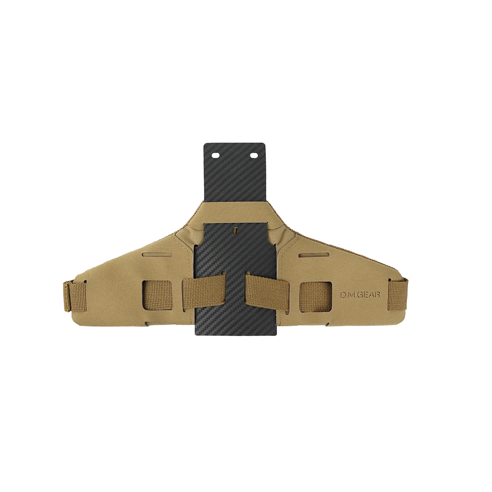 Funda táctica MOLLE para pierna, cinturón para muslo, plataforma, Base adaptadora, accesorios de equipo de caza al aire libre ajustables y ligeros - imagen 3