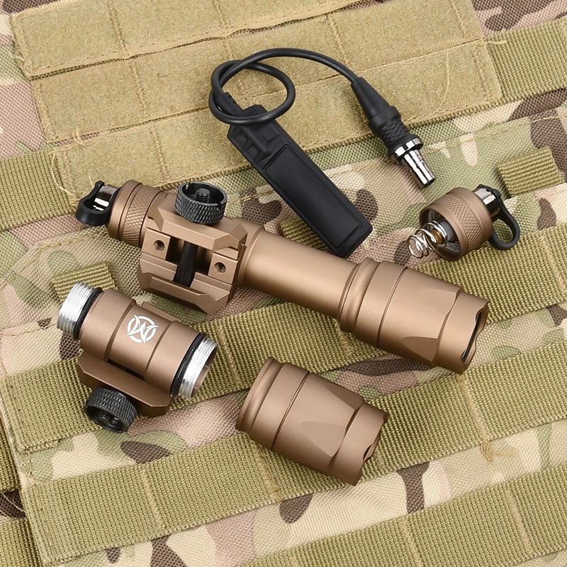 Linterna táctica SF M300 M600, interruptor de enchufe SF de presión para luz Scout, interruptor de doble función, accesorio de linterna - imagen 3