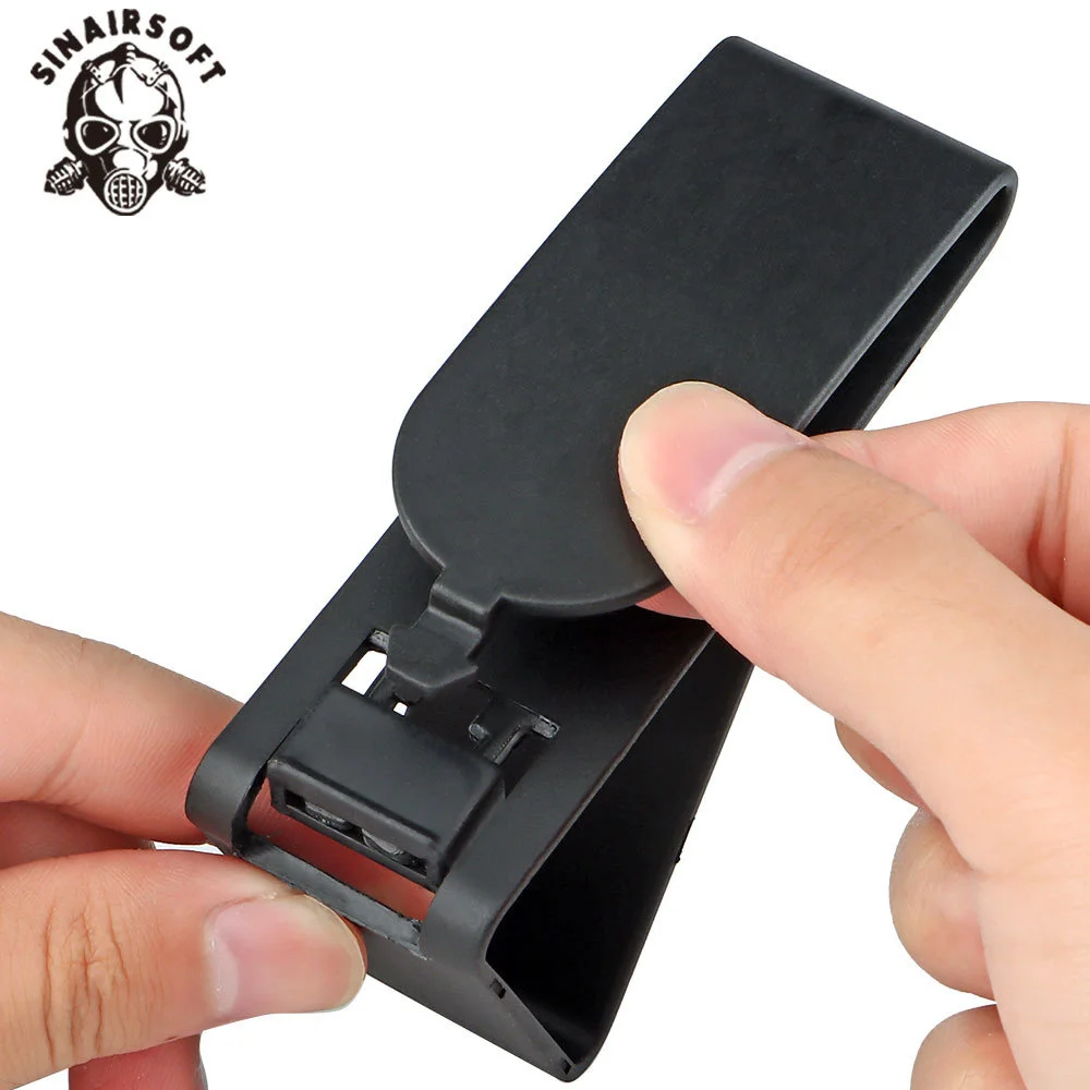 Soporte de cinturón para auriculares tácticos, colgador de auriculares de tiro, cintura Molle para IPSC IDPA USPSA Walker Peltor, accesorios de engranaje de cinturón - imagen 4