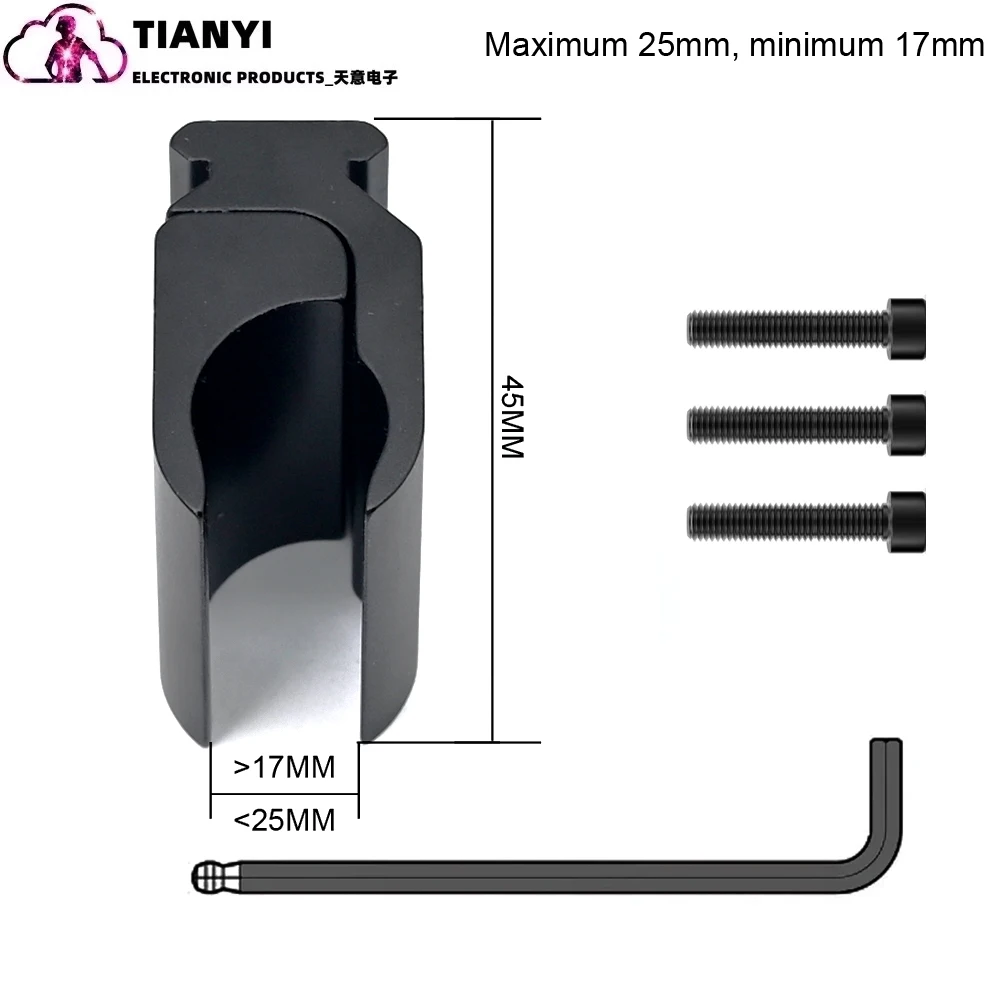 Guía de Metal táctica con 5 ranuras holográfica, punto rojo T1, aumento de altura, Base de soporte de vista de 20mm para linterna óptica de caza - imagen 2