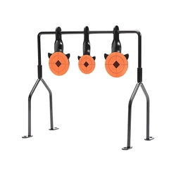 Soporte objetivo metal giratorio para entrenamiento de tiro