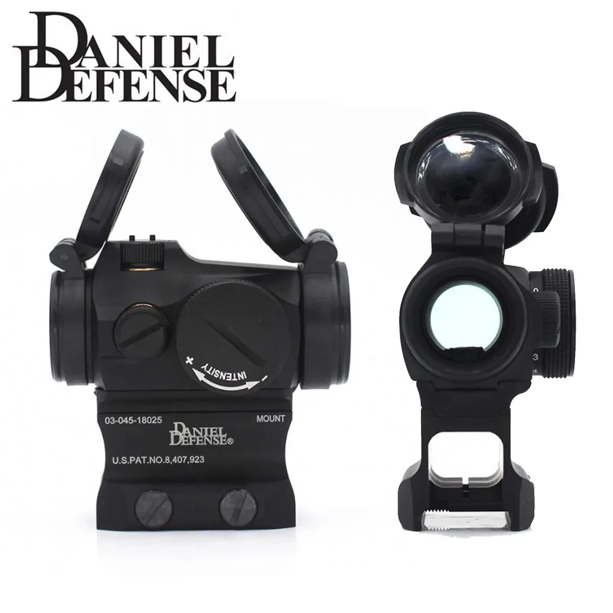 T01 T02 Red Dot Sight UNITY Soporte elevador rápido Duty RDS R5 Montaje offset 45 ° Base de alcance de mira de caza con soporte óptico de montaje lateral - imagen 4